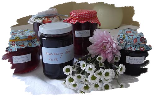 selection of jam